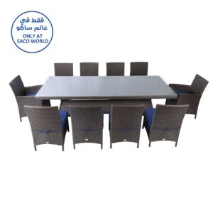 11-Piece Rattan Outdoor Dinning Set 11-Piece Rattan Outdoor Dinning Set